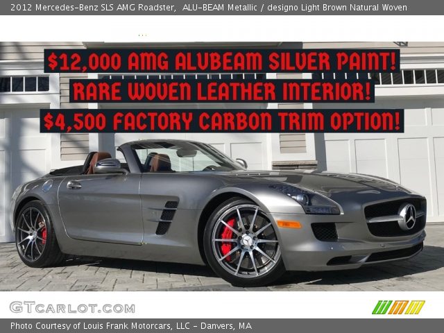 2012 Mercedes-Benz SLS AMG Roadster in ALU-BEAM Metallic