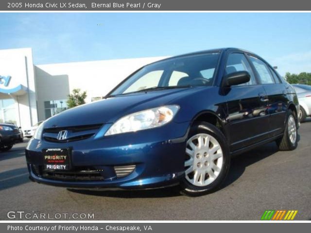 Eternal blue pearl honda civic #7