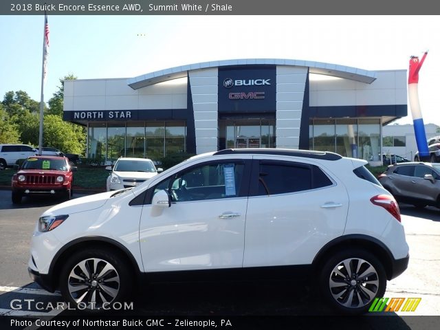 2018 Buick Encore Essence AWD in Summit White