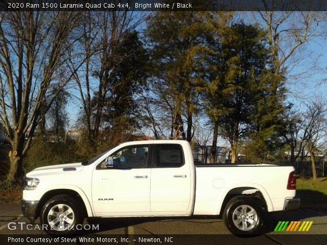 2020 Ram 1500 Laramie Quad Cab 4x4 in Bright White