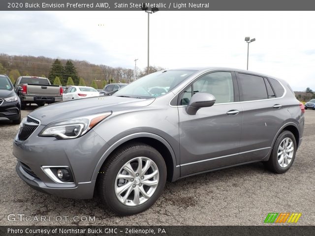 2020 Buick Envision Preferred AWD in Satin Steel Metallic