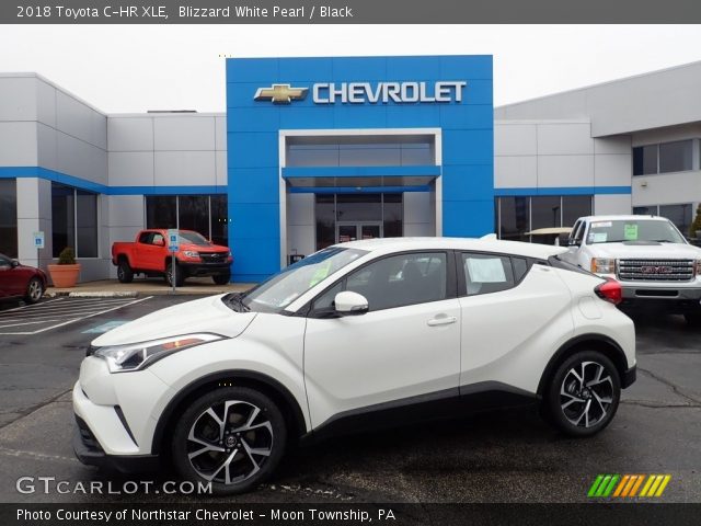 2018 Toyota C-HR XLE in Blizzard White Pearl