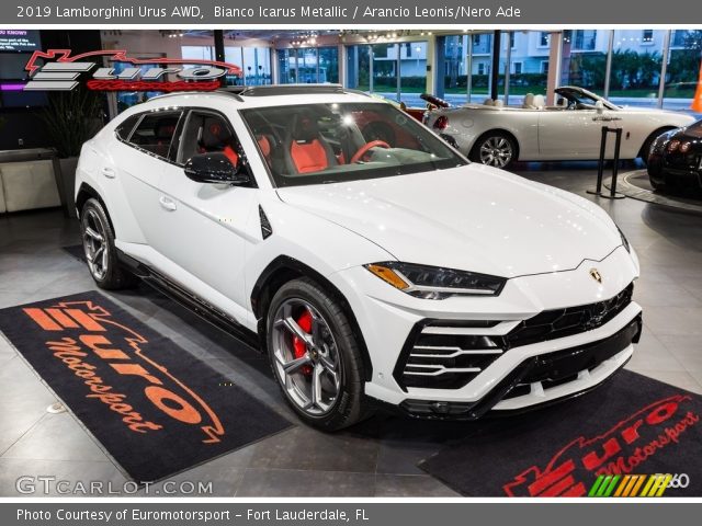 2019 Lamborghini Urus AWD in Bianco Icarus Metallic