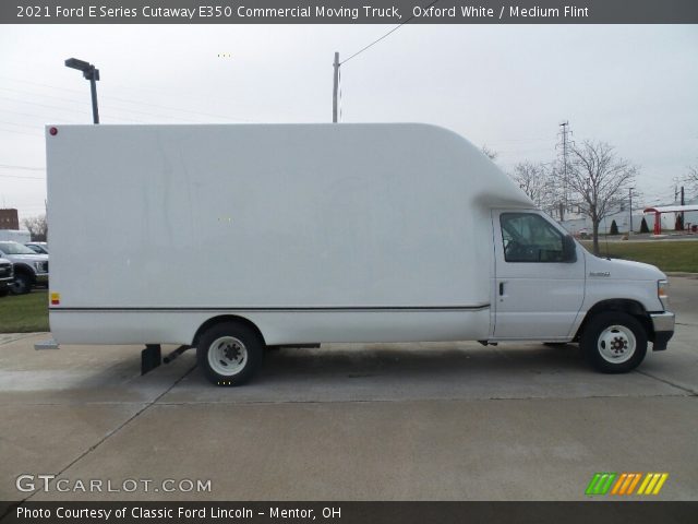 2021 Ford E Series Cutaway E350 Commercial Moving Truck in Oxford White