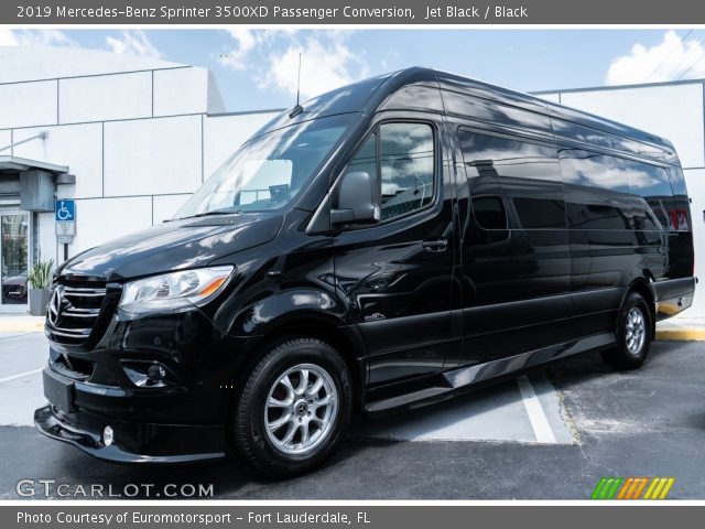 2019 Mercedes-Benz Sprinter 3500XD Passenger Conversion in Jet Black