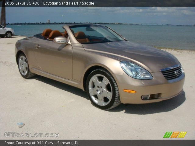 2005 Lexus SC 430 in Egyptian Sand Pearl
