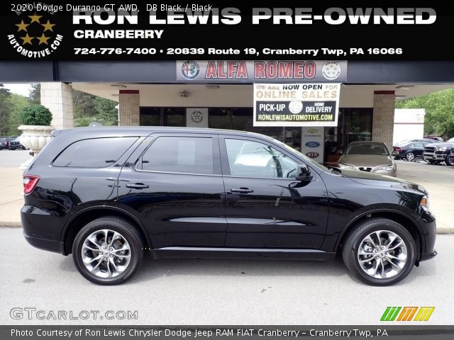 2020 Dodge Durango GT AWD in DB Black