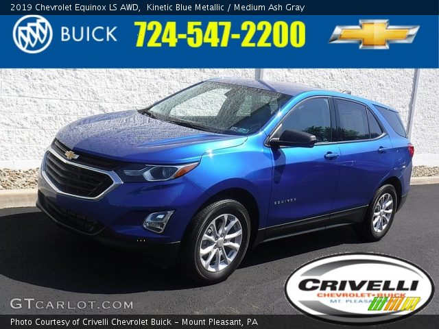 2019 Chevrolet Equinox LS AWD in Kinetic Blue Metallic