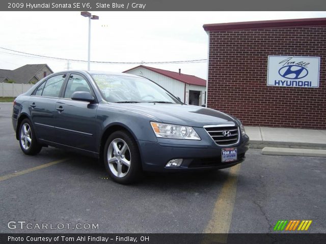 2009 Hyundai Sonata SE V6 in Slate Blue
