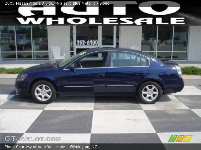 2005 Nissan Altima 3.5 SL in Majestic Blue Metallic