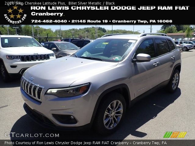 2020 Jeep Cherokee Latitude Plus in Billet Silver Metallic