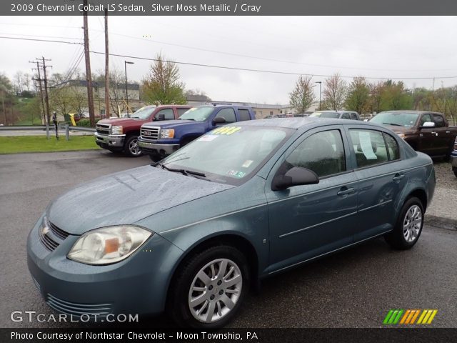 2009 Chevrolet Cobalt LS Sedan in Silver Moss Metallic