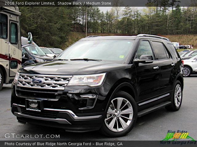 2018 Ford Explorer Limited in Shadow Black