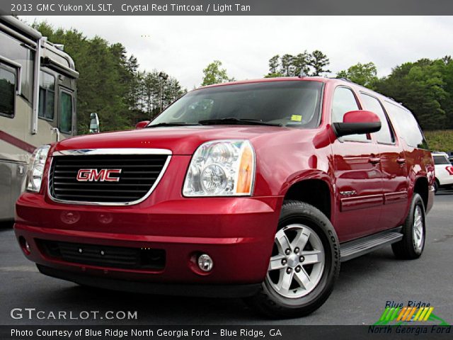 2013 GMC Yukon XL SLT in Crystal Red Tintcoat