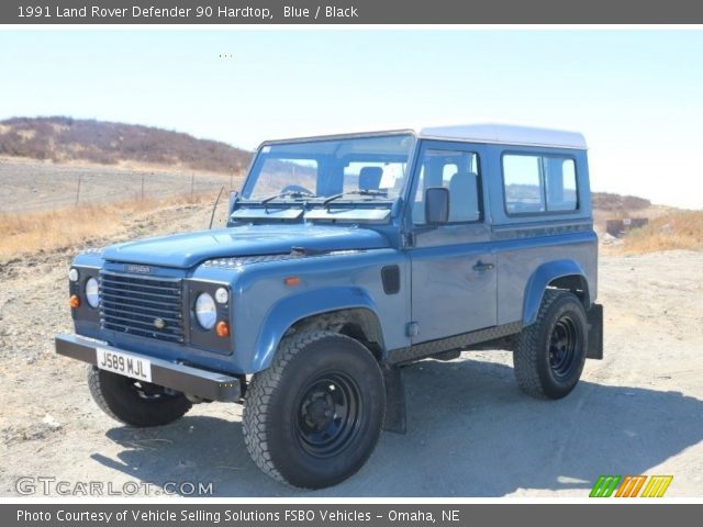 1991 Land Rover Defender 90 Hardtop in Blue