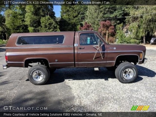 1977 Chevrolet C/K K10 Cheyenne Regular Cab 4x4 in Cordva Brown