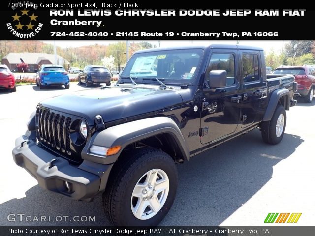 2020 Jeep Gladiator Sport 4x4 in Black