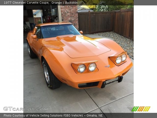 1977 Chevrolet Corvette Coupe in Orange