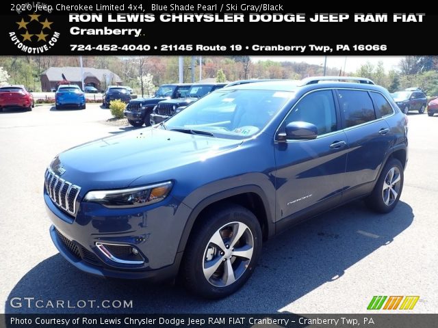 2020 Jeep Cherokee Limited 4x4 in Blue Shade Pearl