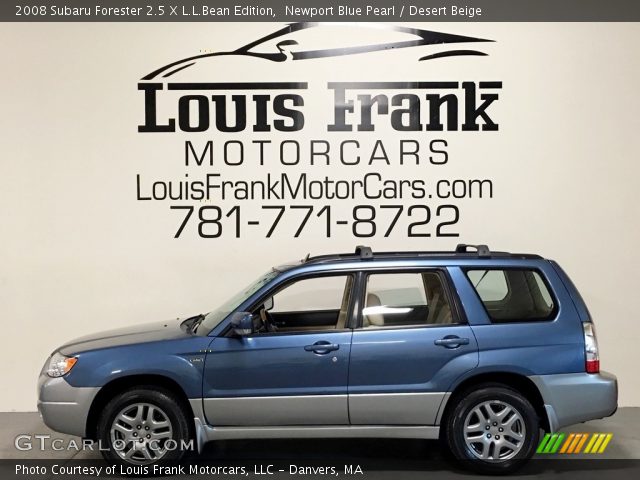 2008 Subaru Forester 2.5 X L.L.Bean Edition in Newport Blue Pearl