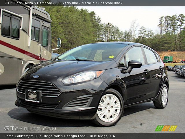 2015 Ford Fiesta S Hatchback in Tuxedo Black Metallic