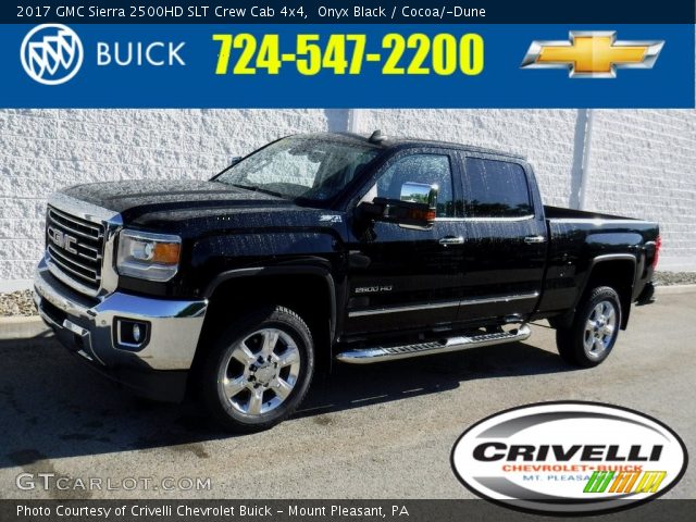 2017 GMC Sierra 2500HD SLT Crew Cab 4x4 in Onyx Black