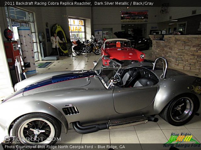 2011 Backdraft Racing Cobra Replica Roadster in Dark Silver Metallic