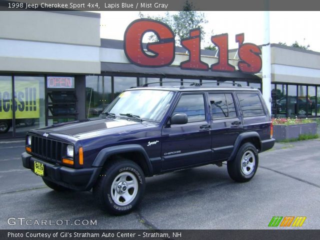 1998 Jeep Cherokee Sport 4x4 in Lapis Blue