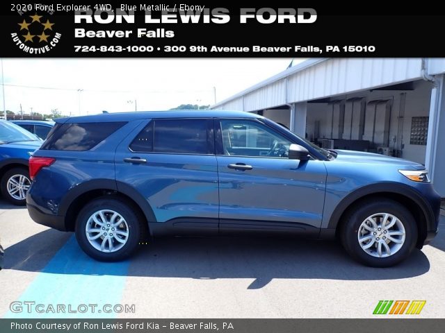 2020 Ford Explorer 4WD in Blue Metallic