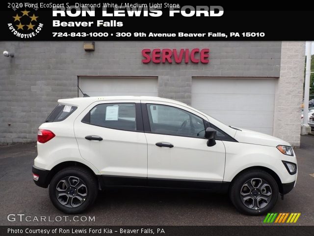 2020 Ford EcoSport S in Diamond White