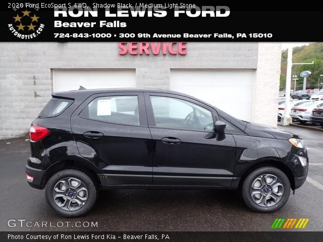 2020 Ford EcoSport S 4WD in Shadow Black