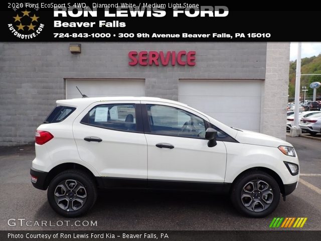 2020 Ford EcoSport S 4WD in Diamond White