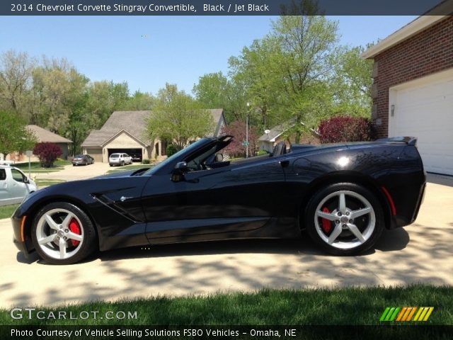 2014 Chevrolet Corvette Stingray Convertible in Black