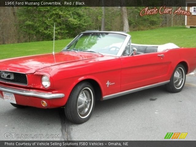 1966 Ford Mustang Convertible in Red