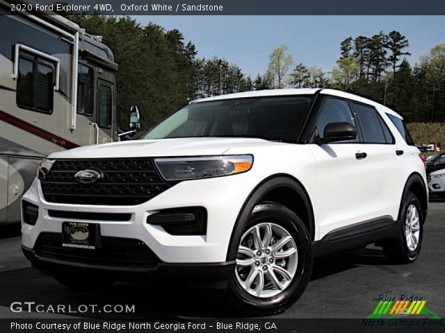 2020 Ford Explorer 4WD in Oxford White