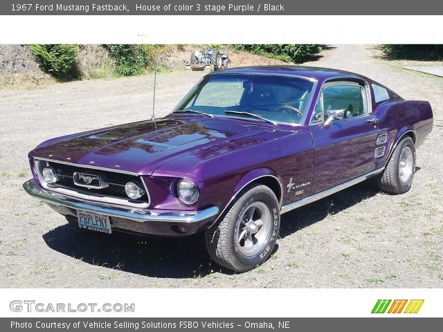 1967 Ford Mustang Fastback in House of color 3 stage Purple