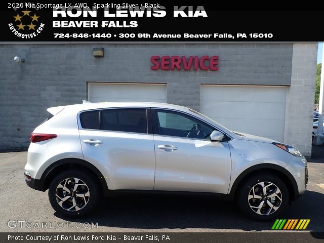 2020 Kia Sportage LX AWD in Sparkling Silver