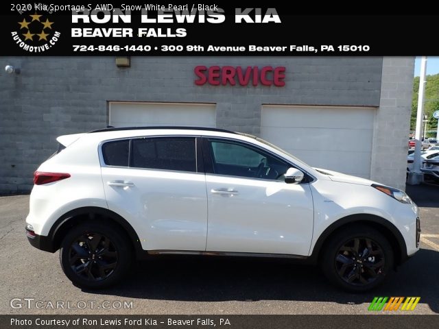 2020 Kia Sportage S AWD in Snow White Pearl