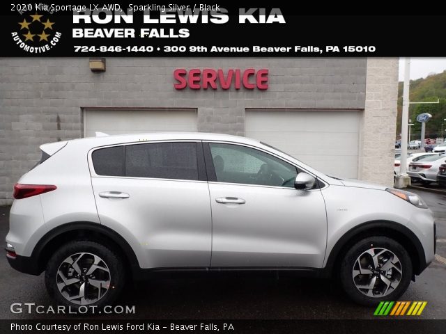 2020 Kia Sportage LX AWD in Sparkling Silver