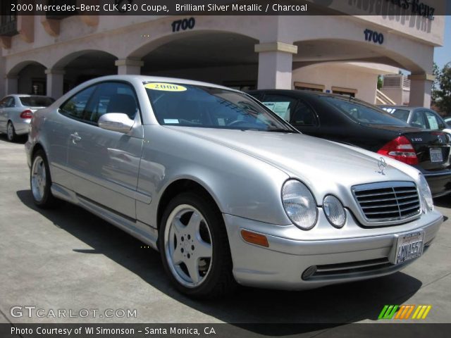 2000 Mercedes-Benz CLK 430 Coupe in Brilliant Silver Metallic