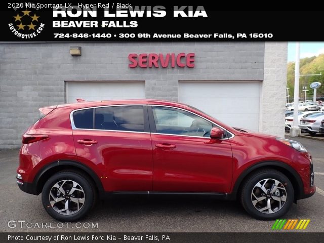 2020 Kia Sportage LX in Hyper Red