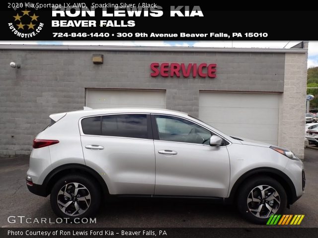 2020 Kia Sportage LX AWD in Sparkling Silver