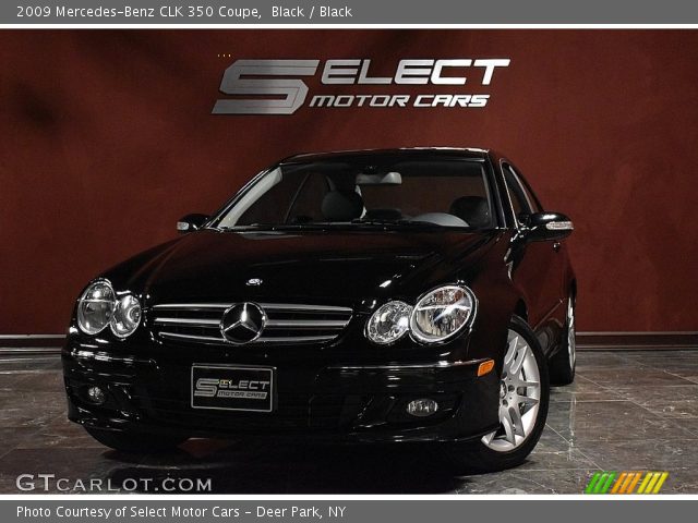 2009 Mercedes-Benz CLK 350 Coupe in Black