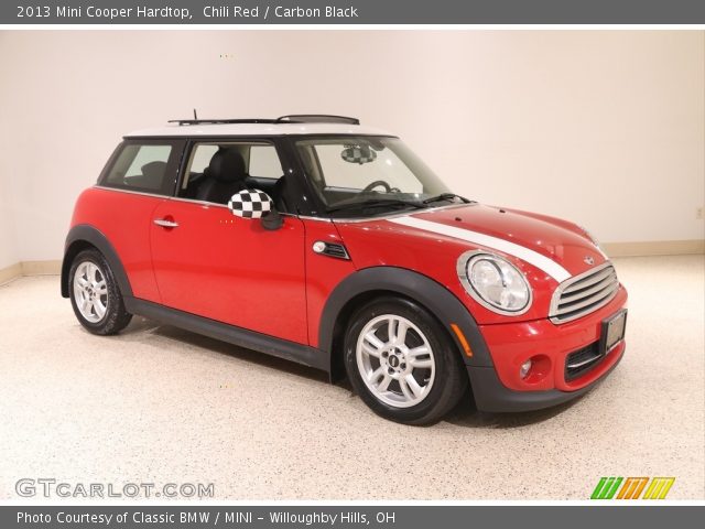 2013 Mini Cooper Hardtop in Chili Red