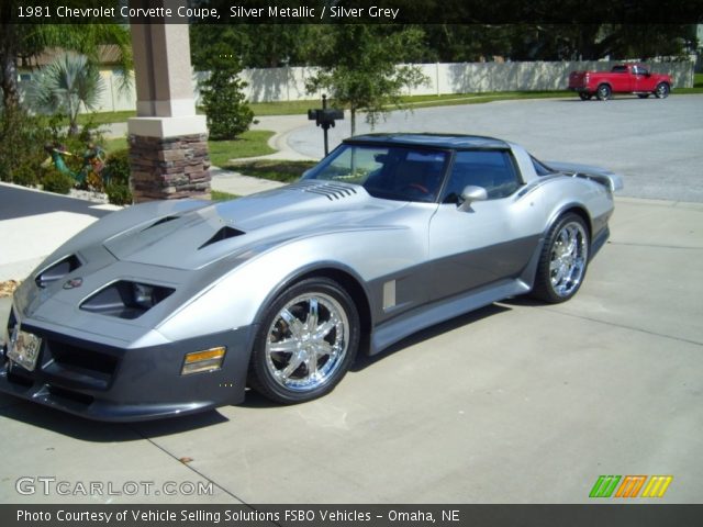 1981 Chevrolet Corvette Coupe in Silver Metallic
