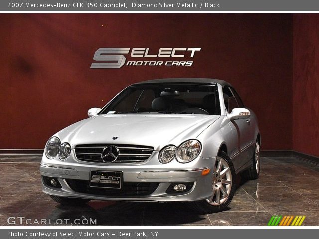 2007 Mercedes-Benz CLK 350 Cabriolet in Diamond Silver Metallic