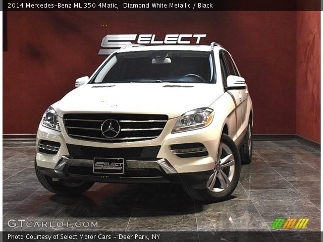 2014 Mercedes-Benz ML 350 4Matic in Diamond White Metallic