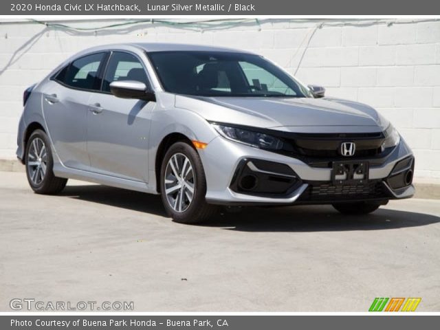 2020 Honda Civic LX Hatchback in Lunar Silver Metallic