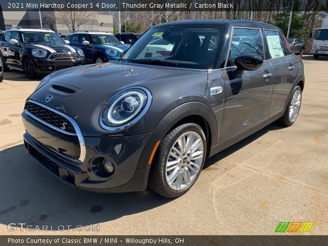2021 Mini Hardtop Cooper S 4 Door in Thunder Gray Metallic