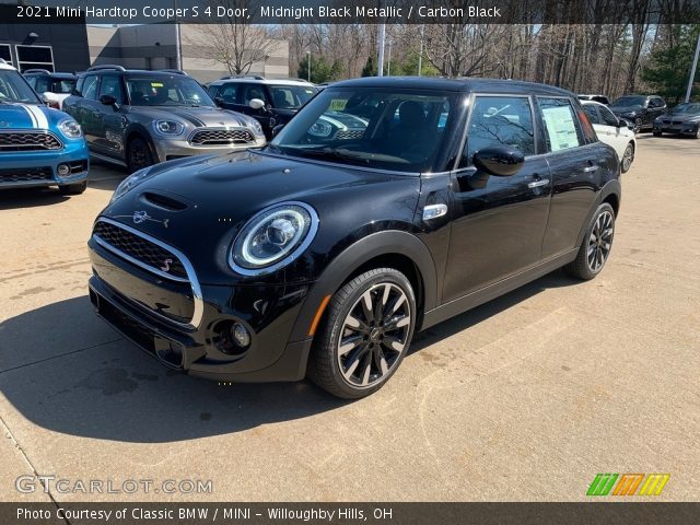 2021 Mini Hardtop Cooper S 4 Door in Midnight Black Metallic
